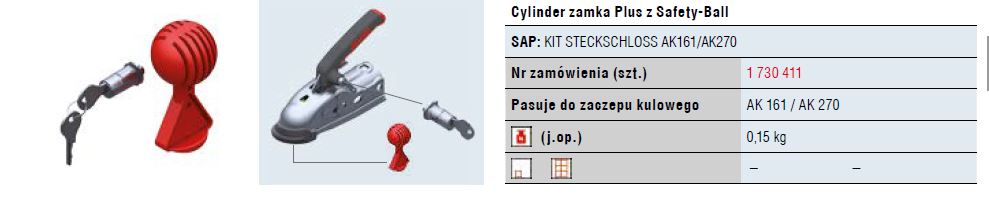 AL-KO SAFETY-BALL- ANTIRROBO PARA REMOLQUE : CSC