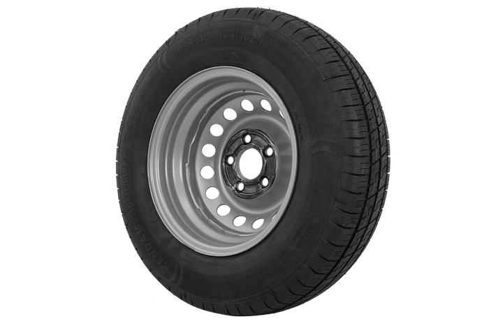 Rueda reforzada para remolque KENDA TIRE 185/80 R14C 104/102N KENDA RIM 5.5Jx14"H2 5x112 ET:30