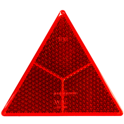 Triángulo de advertencia rojo Luz reflectante WAŚ