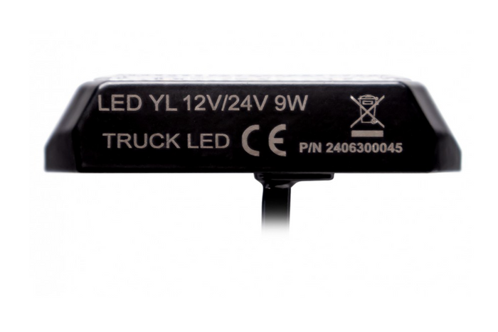 Lámpara de advertencia LED KAMAR LW0023-1, 2 modos de parpadeo