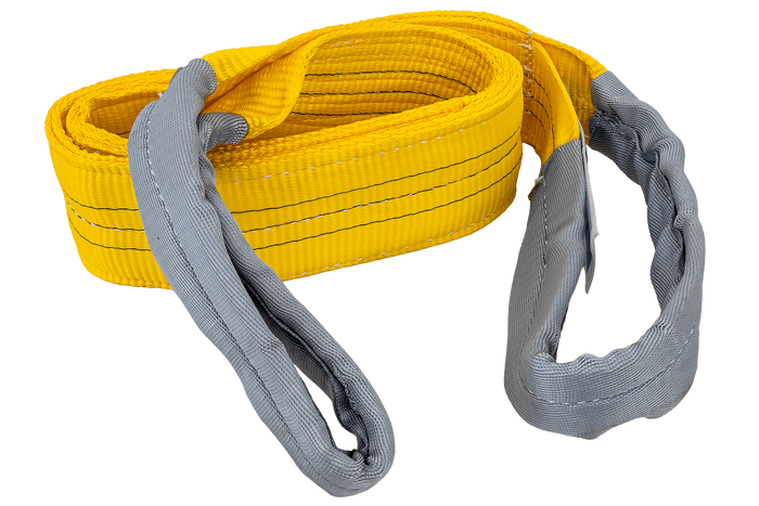 Eslinga de grúa HEFFA de 2 m/90 mm/3 t con bucles