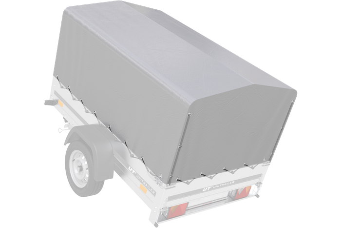 Funda bastidor h-800 lona UNITRAILER para remolque 200x125cm GARDEN 201 KIPP