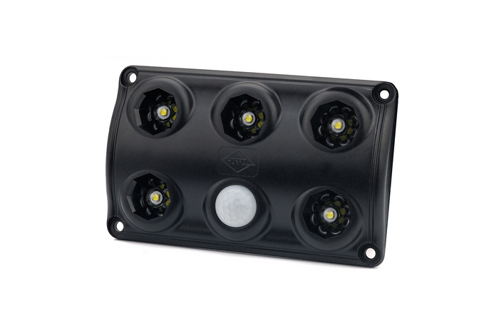 Lámpara LED HORPOL LWD2156/CZ de 900 lm, color negro, para interior de coche, con sensor de movimiento.