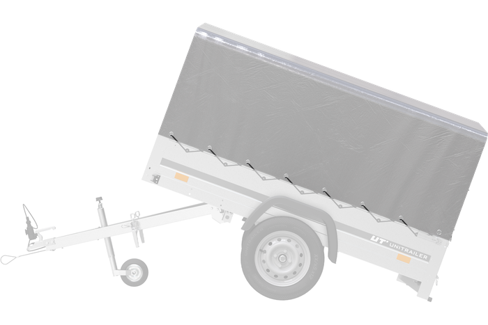 Funda bastidor h-800 lona UNITRAILER para remolque 200x125cm GARDEN 201 KIPP