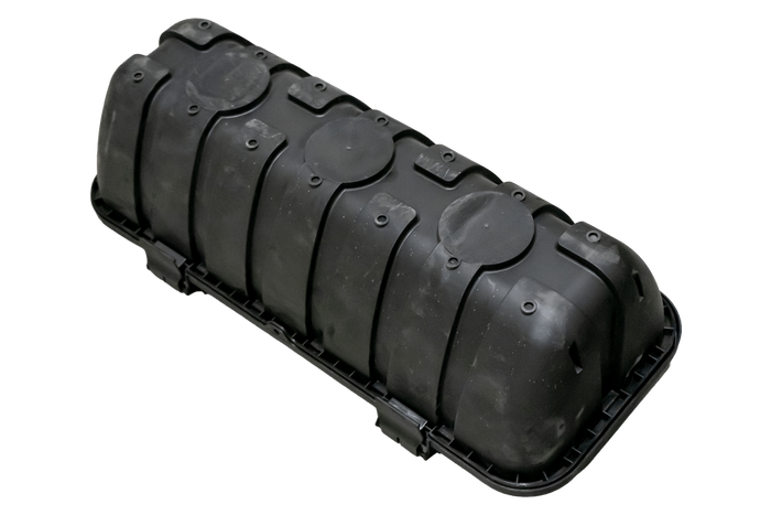 Caja para extintor de incendios OUTLET 9/12 kg DAKEN 82511 STRIKE 707 x 322 x 239 mm negra