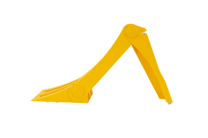 LOKHEN ORIGAMY calzo de rueda plegable 36 h: 151 mm / juego con asa