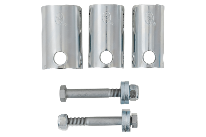 Enganche de bola STEELPRESS BC-3000.1D-00-00+Z3 para remolque de 3000 kg con barra de tiro tubular de 35-50 mm