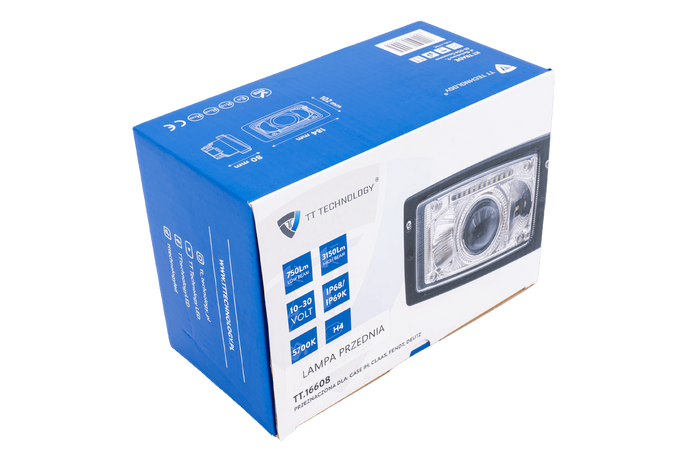 TT Technology TT.16608 Luz delantera LED 3 funciones 12xLED 3150lm para Fendt