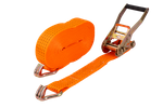 Cinta transportadora UNITRAILER de 15 m/50 mm/5 t de color naranja con tensor