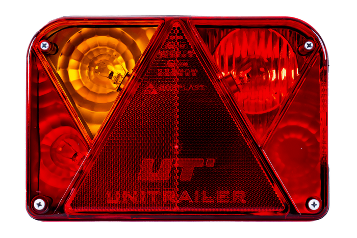 Piloto trasero DOBPLAST DPT35, 6 funciones, izquierdo