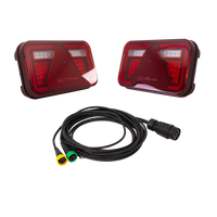 Luces traseras LED ASPÖCK MULTILED IV + arnés ASPÖCK de 4,5 m y 7 pines