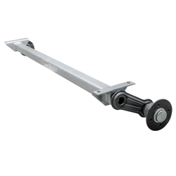 KNOTT VG7-L eje sin freno para remolque 750kg 1400mm 1700mm 4x100