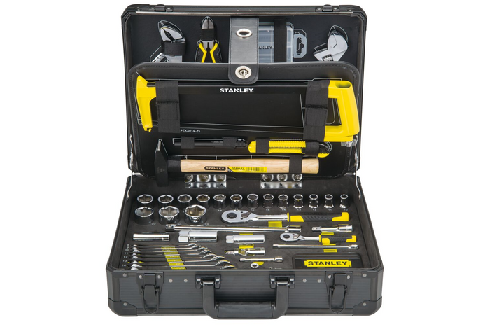Kit de servicio STANLEY STMT98109-1, estuche de herramientas, 142 uds.
