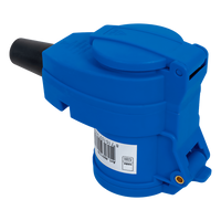 Enchufe CEE angular MANTES 2P+E con toma adicional de 16A 230V