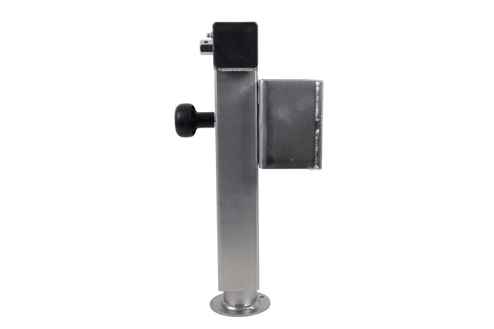 Soporte de manivela extensible UNITRAILER JL2 para remolque de plataforma plana de 1300 kg, 410-645 mm