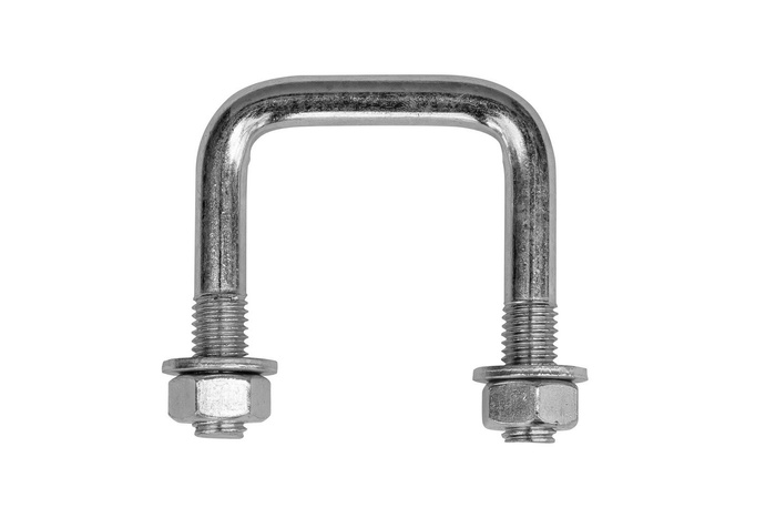 U perno con arandelas y tuercas M12 65/52/65