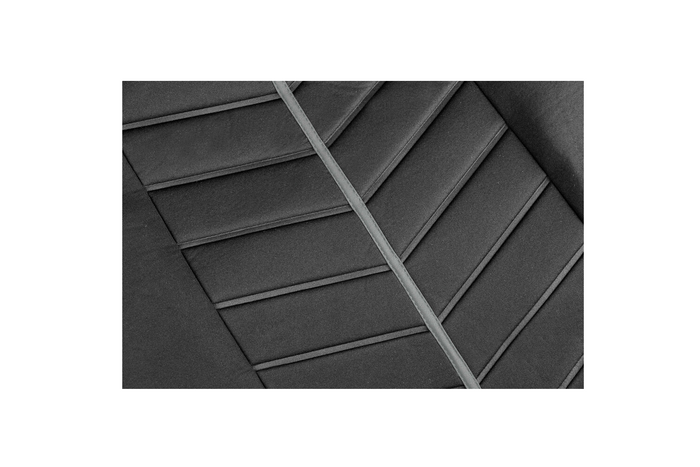 Juego de fundas para asientos de coche LAMPA Rapid, color negro/gris, para asientos delanteros y traseros