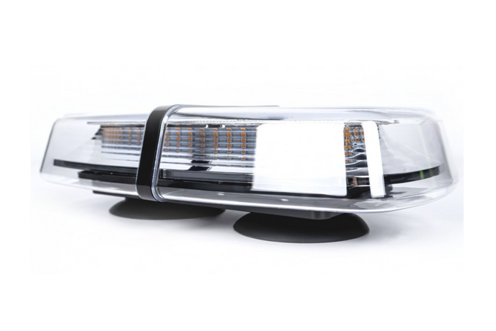 Luz de advertencia LED KAMAR BLK0010, luz intermitente naranja.
