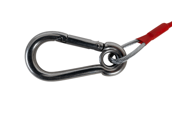 Cuerda de seguridad de emergencia KNOTT con mosquetón de 1200 mm
