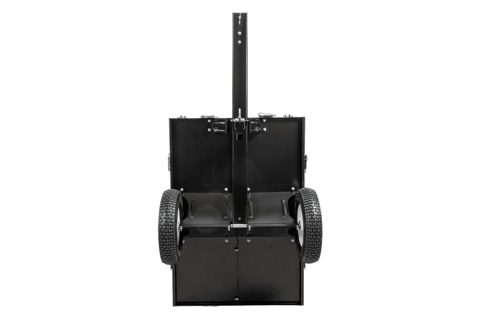 Remolque de jardín para tractor, quad UNITRAILER basculante de 225 kg, 1030 x 700 mm