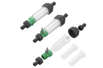 Filtro de agua ProPlus 150770 para grifo/manguera con conexión universal y filtro adicional.