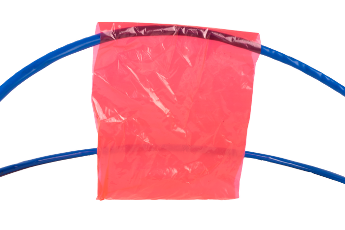 Cuerda de remolque con grilletes LAMPA cuerda de acero 3,5m/8mm/5t azul