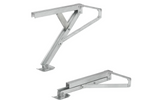 Soporte de esquina extensible ProPlus 361510V01 para remolque, lado delantero izquierdo/trasero derecho, 600 kg, 460 mm