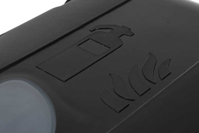 Caja extintor 6kg DAKEN 82501 STRIKE 600x287x220mm negro