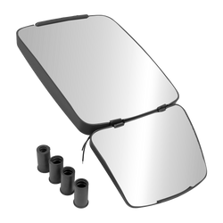 Espejo panorámico calefactable PLASTEX LP0435MPE universal 435x223mm