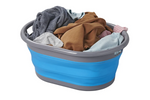 Cesta de lavandería plegable ProPlus 370311 para caravanas y viajes, 17 litros.