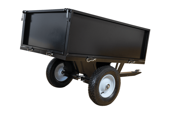 Remolque de jardín para tractor, quad UNITRAILER basculante de 225 kg, 1030 x 700 mm