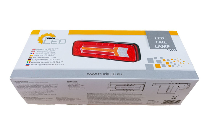 TruckLED L1913 Luz trasera LED, 6 funciones, universal