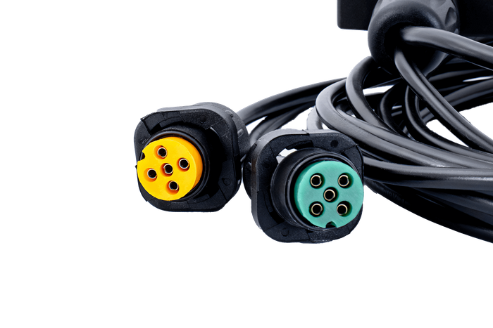 Luces traseras LED DOBPLAST DPT35 + arnés MANTES 4m 7PIN