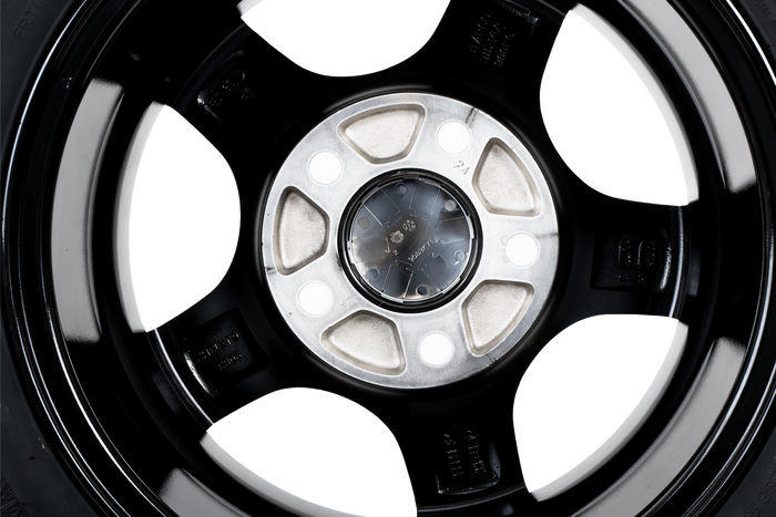 Rueda de remolque reforzada NEUMÁTICO KENDA 195/50 R13C 104/102N LLANTA DE ALUMINIO STARCO pulido 6Jx13"H2 5x112 ET:30