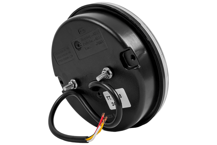 TT TECHNOLOGY TT.12008 Glo-Trac LED Luz trasera tipo hamburguesa con 3 funciones, universal