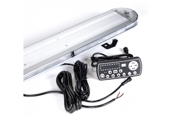 Luz de advertencia LED KAMAR BLK0024-2, luz intermitente de 6 modos.