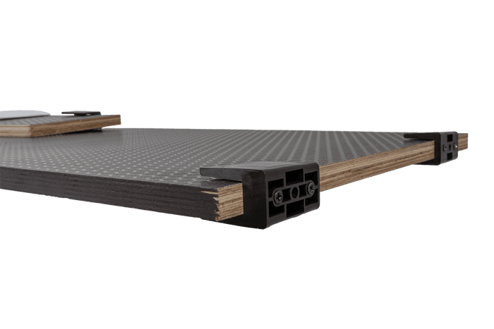 Juego de dos estantes para la caja de herramientas DAKEN ARKA 81209, compartimento 1125x445mm y 445x180mm