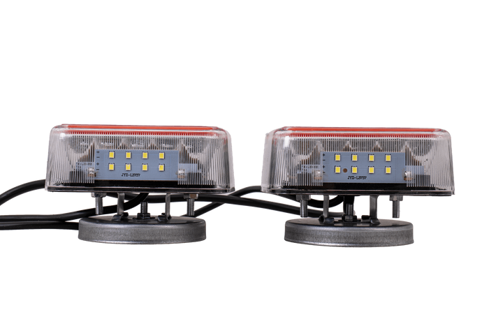 Luces traseras LED TT Technology TT.12007 4 funciones izquierda + derecha, magnéticas
