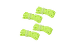 Juego de cuatro vientos ProPlus 361802 fluorescentes para una tienda de campaña de 4 m