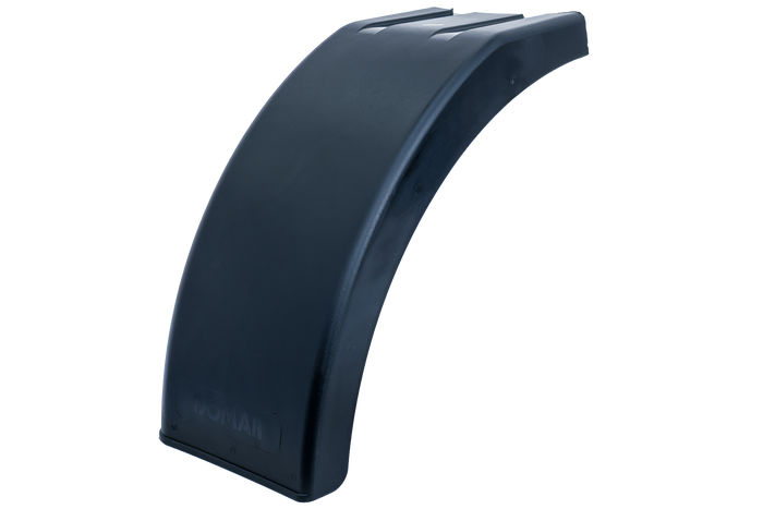 Medio guardabarros para remolque DOMAR DR1012202 paso de rueda 384/200mm izquierdo