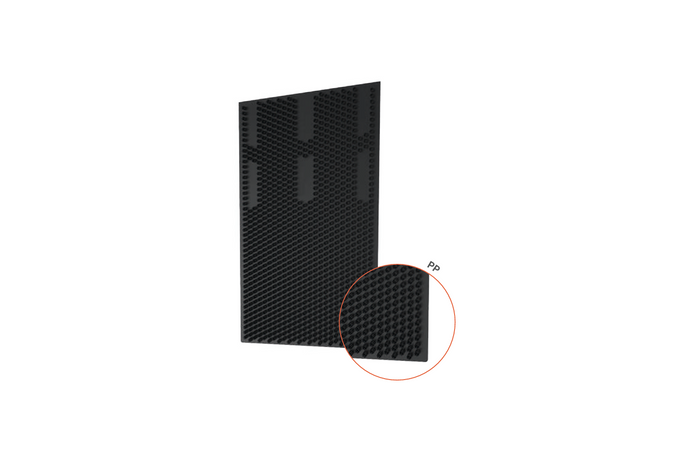 Guardabarros DOMAR DK5120 para remolques y semirremolques de 430 × 700 mm