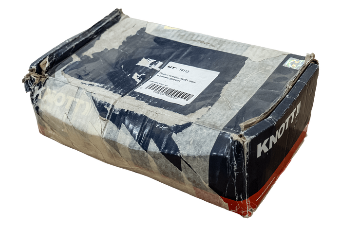 Tapa de tuerca de juego KNOTT 4x100 con buje de salida con rodamiento para eje sin freno