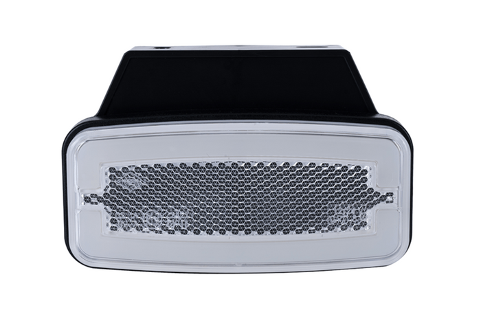 Lámpara de señalización universal LED blanca HORPOL LD 2764 con soporte