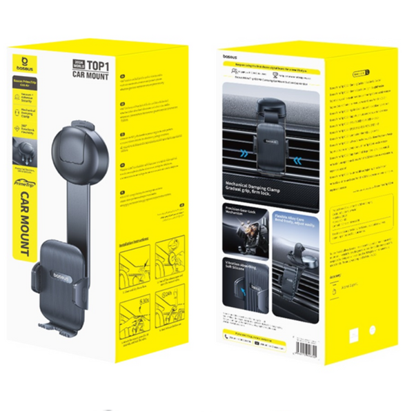 Soporte para teléfono móvil BASEUS PrimeTrip C03 Air para salpicadero con ventosa