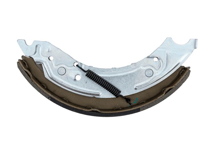 Zapatas de freno 250x40 para ejes con freno KNOTT 25-2025. Alfombrilla trasera completa.