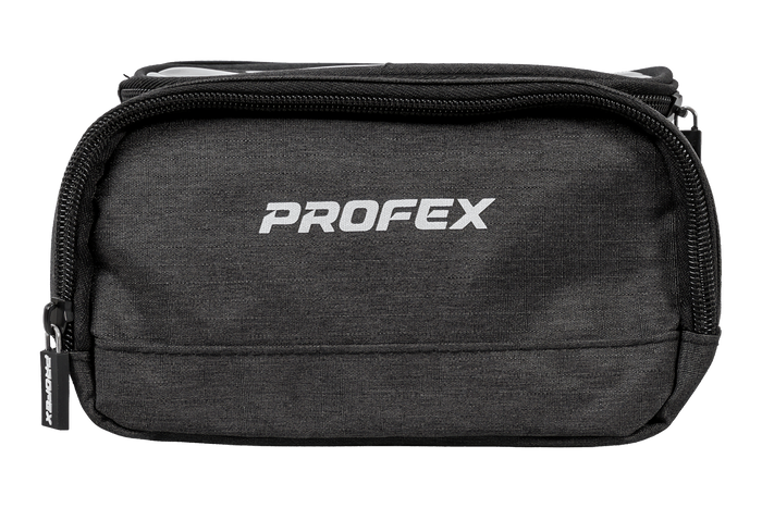 Bolsa para cuadro de bicicleta PROFEX 93015 con 2 bolsillos y funda para teléfono