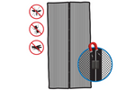 Mosquitera magnética para puertas ProPlus, malla protectora (2x) 210x50cm