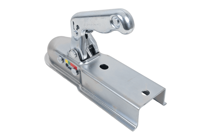 Enganche de bola CHOOYO JD.00.53.009 para remolque de 800 kg con barra de tiro cuadrada de 60 mm