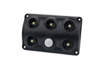 Lámpara LED HORPOL LWD2156/CZ de 900 lm, color negro, para interior de coche, con sensor de movimiento.