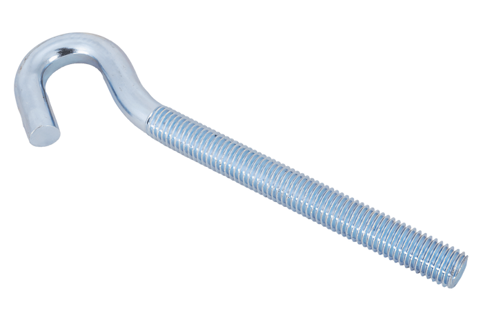 Gancho de construcción DROMET HZ M12x165 con extremo abierto (curvado)